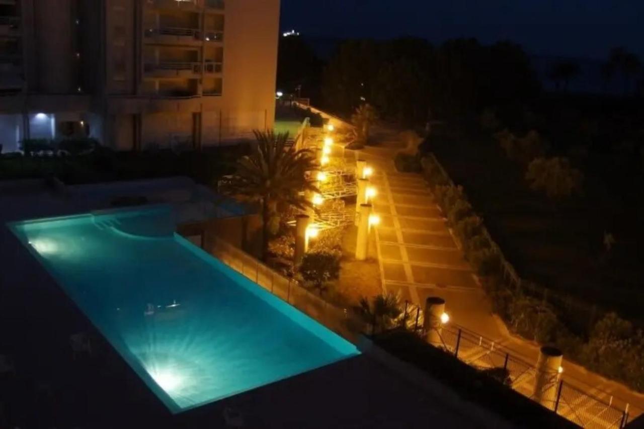 "T2 "Antibes Les Pins 3" Air Conditionned Sea View With Parking And Pool" 아파트 외부 사진