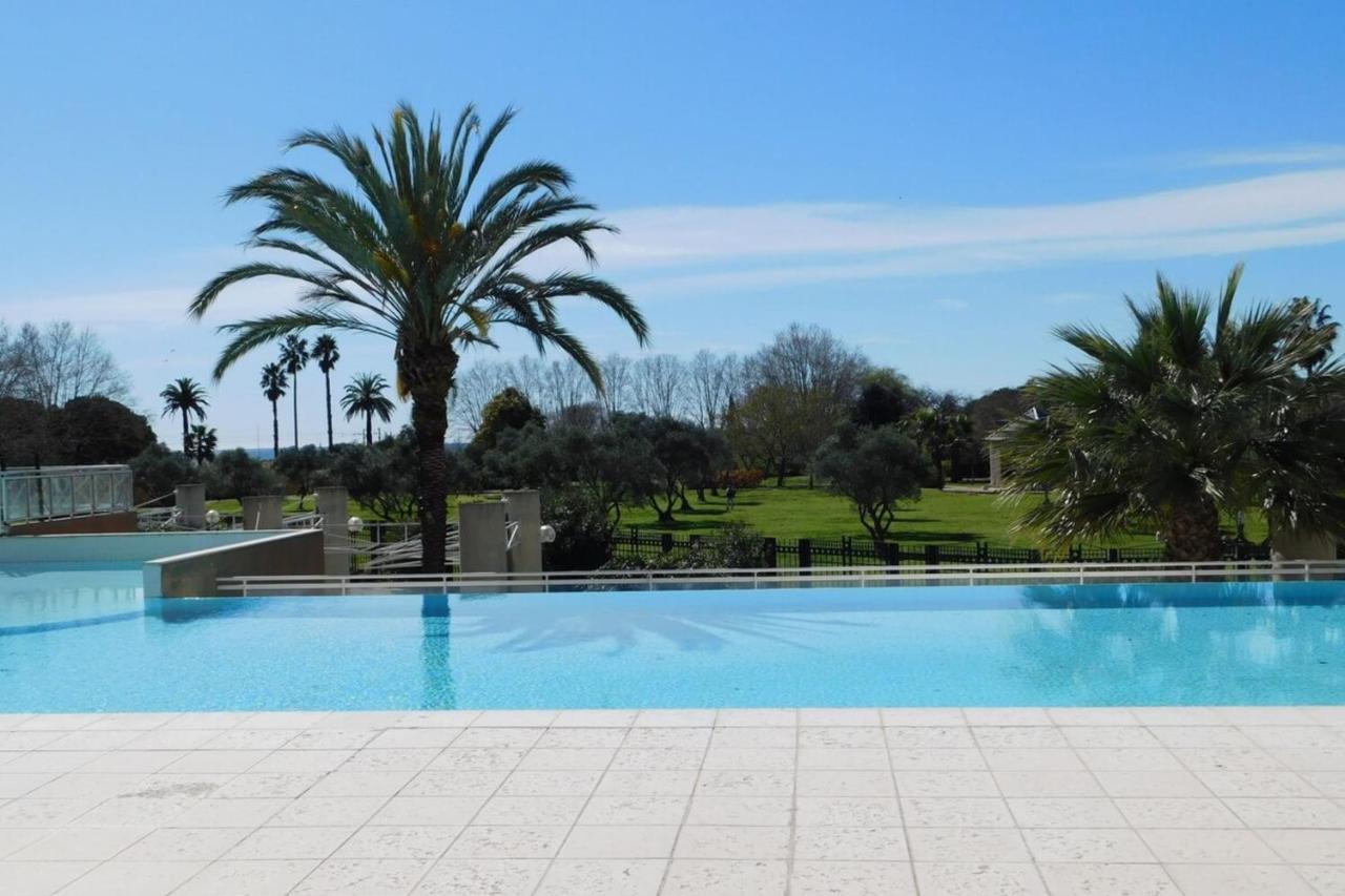 "T2 "Antibes Les Pins 3" Air Conditionned Sea View With Parking And Pool" 아파트 외부 사진