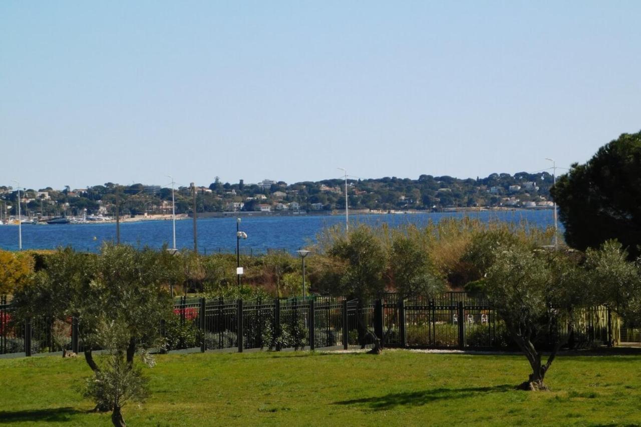 "T2 "Antibes Les Pins 3" Air Conditionned Sea View With Parking And Pool" 아파트 외부 사진