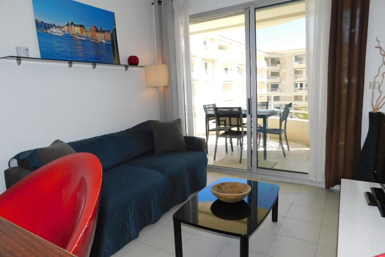"T2 "Antibes Les Pins 3" Air Conditionned Sea View With Parking And Pool" 아파트 외부 사진